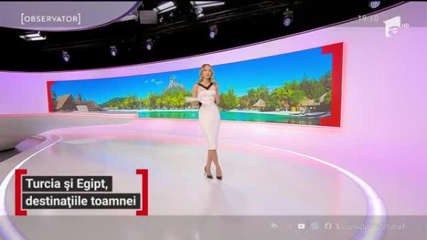 Turcia, Grecia şi Egipt, cele mai alese destinații de vacanță, în această toamnă | Video