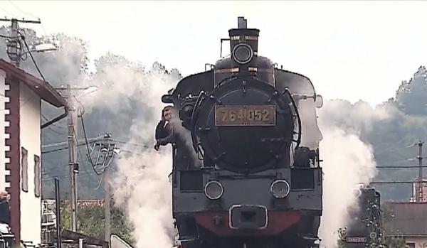 Mocănița din Sovata, ultima plimbare până anul viitor (Video)