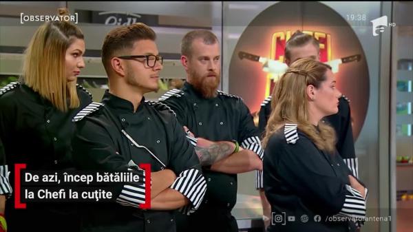 Încep bătăliile la Chefi la cuțite. În această seară, bucătăria e scena confruntării