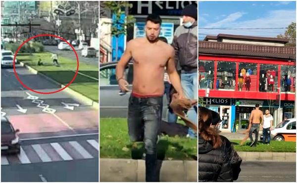 Bătaie în trafic, la Galaţi. Doi şoferi s-au dezbrăcat, apoi şi-au împărţit pumni şi picioare