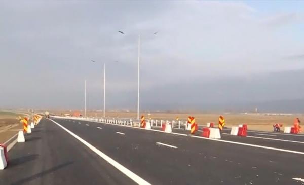 Primii 16 kilometri din Autostrada Moldova au fost inauguraţi