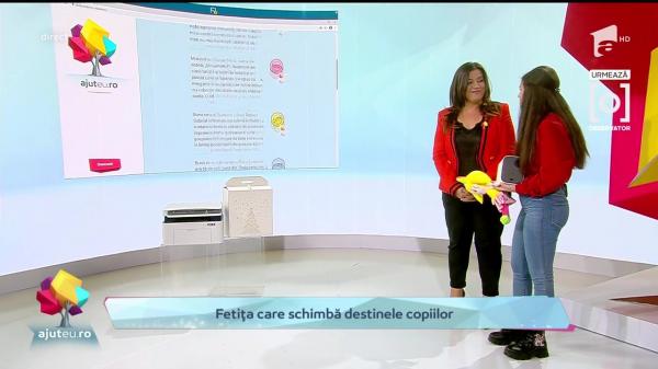 Mirela Retegan i-a îndeplinit visul Laurei, tânăra care schimbă destinele copiilor săraci