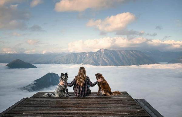 Anne Geier, o fotografă din Austria, a adoptat doi câini din România și le spune povestea în poze spectaculoase