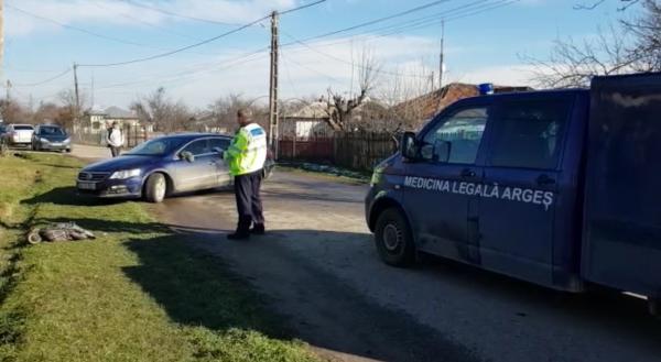 Accident mortal în Argeș. Un șofer beat a lovit în plin un bărbat, chiar în timp ce mergea la un parastas