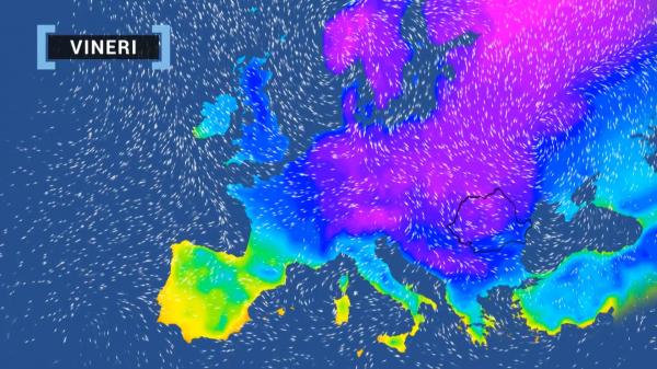 "Bestia Estului" aduce o vreme ca-n Siberia în România. Temperaturile minime ating -35 de grade Celsius