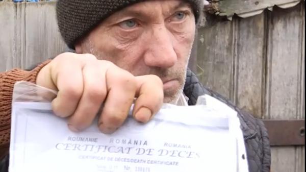 Bărbatul din Iași, care a fost declarat mort din greşeală, este pe cale să învie și în acte