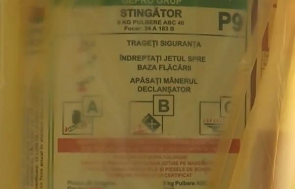 O singură firmă a pus în pericol școli, spitale şi chiar unităţi de pompieri din toată ţara, făcând afaceri cu extinctoare neconforme