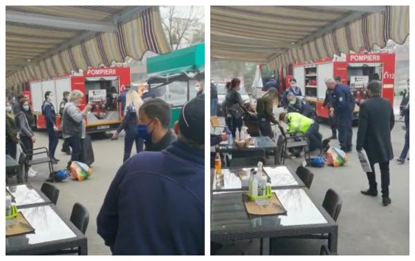 Un bărbat a murit în timp ce era imobilizat de poliţişti. Momentul incidentului a fost filmat de un martor