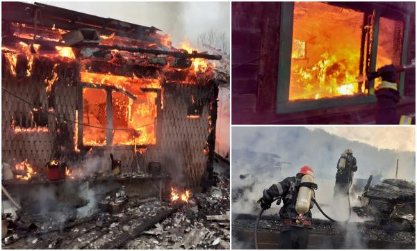 O familie întreagă a pierit în flăcări, în propria casă, cu o zi înainte de Florii. Tragedie teribilă la Vișeu de Sus, în Maramureș