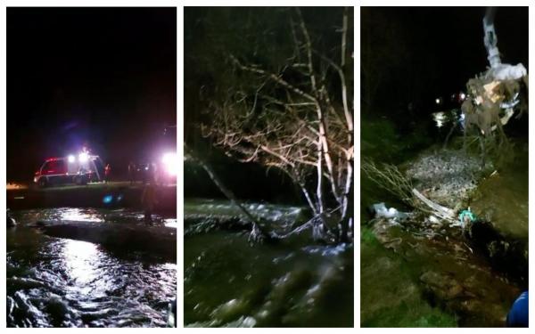 Un copil de trei ani s-a înecat în râul Cerna, în Duminica Floriilor. Arunca pietre în apă, când s-a dezechilibrat și a fost luat de curent