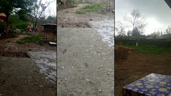 Vremea, tot mai capricioasă în România. În Galaţi a plouat cu grindină