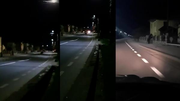 Imagini inedite cu un urs care sare gardul şi intră într-o gospodărie din Pojorâta