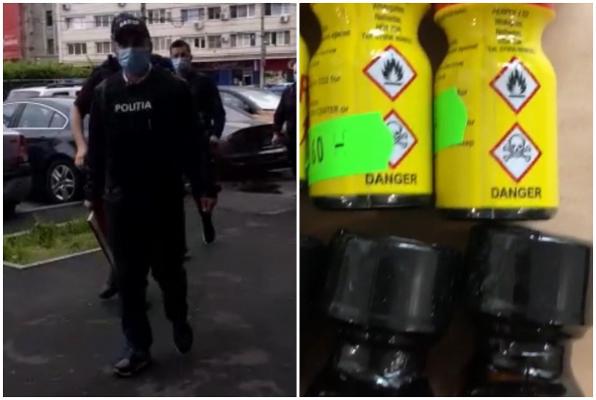 Poliţiştii au făcut percheziţii la Sex Shop-uri, căutând anumite substanţe afrodisiace cu potenţial letal