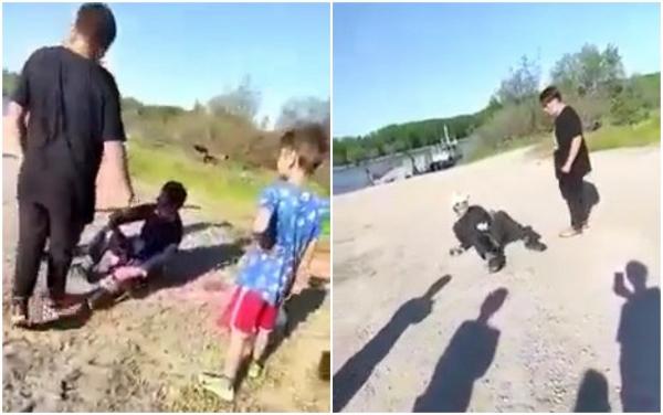 Bărbat cu probleme de sănătate bătut de mai mulţi copii, la Tulcea. DGASPC: "Ce am văzut este greu de acceptat". Ce măsuri a luat Poliţia