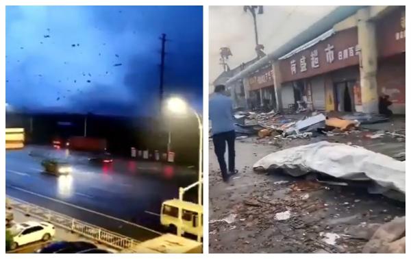 Tornade devastatoare în China: Cel puţin 12 oameni au murit, iar peste 300 au fost răniţi