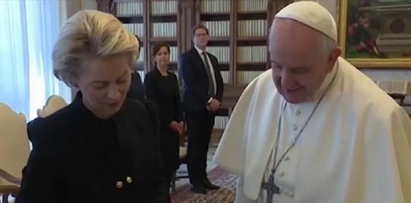 Întâlnire între Papa Francisc și președintele Comisiei Europene. Ursula von der Leyen, în audienţă privată la Vatican