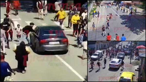 Bătaie în plină stradă la Băcești, în Vaslui, pe onoarea unei fete. Adolescent de 14 ani, adus în fața staborului