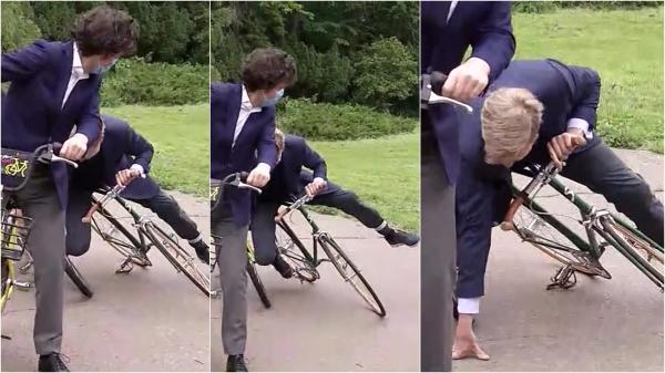 Cine este Steven van Groningen. CEO-ul Raiffeisen a căzut cu bicicleta lângă Nicuşor Dan - VIDEO