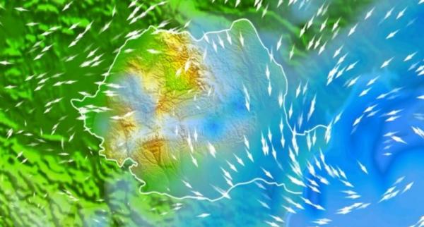 Ciclonul care afectează România, urmărit de o armată de meteorologi şi tehnicieni. Este blocat în Marea Neagră