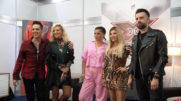 În culisele celui mai iubit show, X Factor. Loredana, Delia, Bănică şi Ristei dau din casă