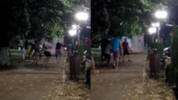 Bătaie cu bâte, cuţite şi pietre între mai mulţi tineri din Brăila: "Toţi cei din filmare sunt certaţi cu legea, recidivişti, cu dosare pe rol"