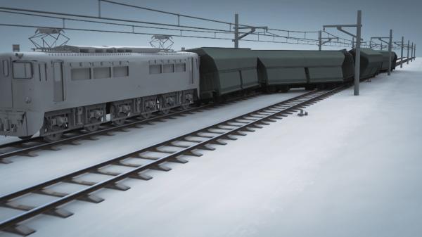 Animaţie grafică: Cum a deraiat trenul de marfă pe cea mai modernă linie de cale ferată din România, pentru care s-a cheltuit un miliard de euro