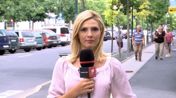 Accident între un BMW şi un taximetrist, surprins în timpul unui live al reporterului Observator Cristina Oprea
