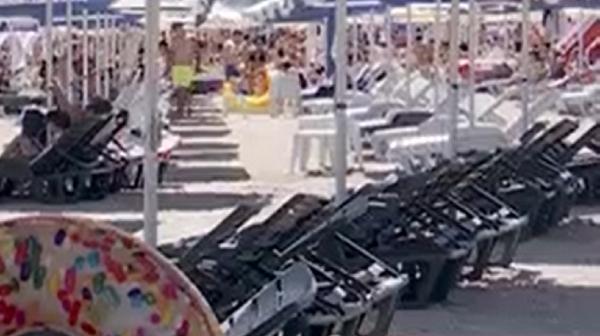 Preţurile exorbitante din Mamaia nu îi sperie pe turişti: Un şezlong poate ajunge chiar şi la 200 de lei