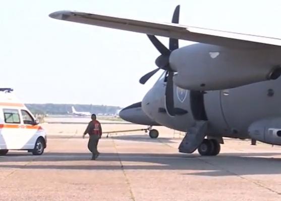 Misiune umanitară. Trei pacienţi cu arsuri vor fi transportaţi cu o aeronavă Spartan în Germania
