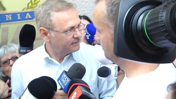 Circ în fața DNA, la prima apariție publică a lui Liviu Dragnea după eliberare. Procurorii i-au prelungit sechestrul în dosarul TelDrum