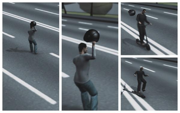 Animaţie grafică: Cum s-a petrecut accidentul din Bucureşti, după o şicanare în trafic: Un gest necugetat care a ucis un om