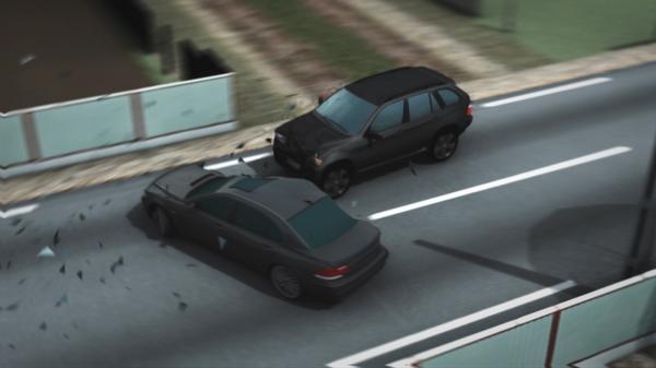 ANIMAŢIE GRAFICĂ. Nepotul unui interlop şi-a ucis iubita de 14 ani într-un accident. Acum 8 luni, unchiul său murise tot în accident, pe acelaşi drum