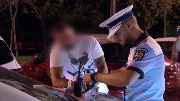 Şoferi prinşi băuţi şi drogaţi pe străzile din Capitală. Poliţiştii au dat 55 de sancţiuni contravenţionale