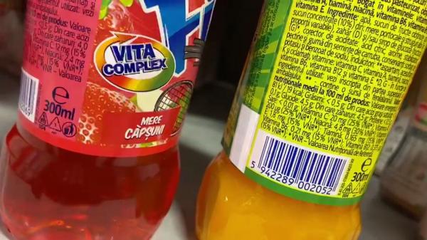 Aproape două milioane de sticle de sucuri pentru copii, retrase din magazine din cauza oxidului de etilenă. Medic ATI: ”Substanța este extrem de toxică”