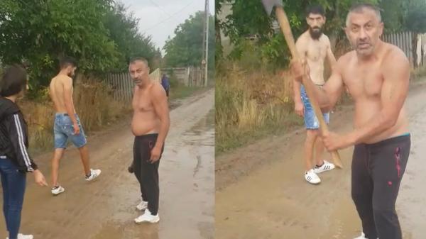 ”De ce ai ieşit cu toporul la mine, mă?” Șofer de TIR atacat pe o stradă din Satu Mare, după un conflict cu o adolescentă