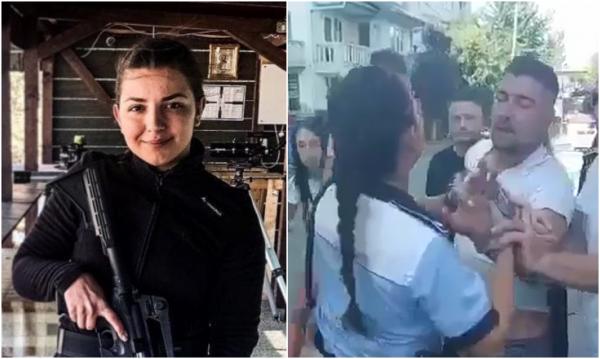 Poliţista agresată, eroină în Botoşani: A fost decorată cu cea mai înaltă distincţie şi a salvat o copilă ţinută ostatică de către tată