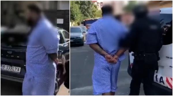Bebino, șeful clanului Sportivilor, săltat de mascați și dus în pijamele la audieri. Interlopul este acuzat de "răzbunare pentru ajutorul dat justiţiei"