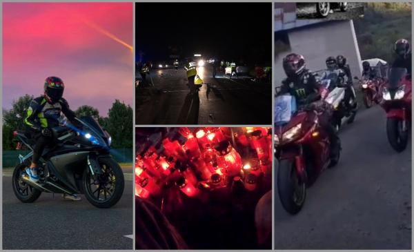 "Au venit băieţii tăi, mămico! Sus, băiatule!" Omagiu al motocicliştilor pentru Alex, riderul de 19 ani care a murit după ce o maşină i-a tăiat calea