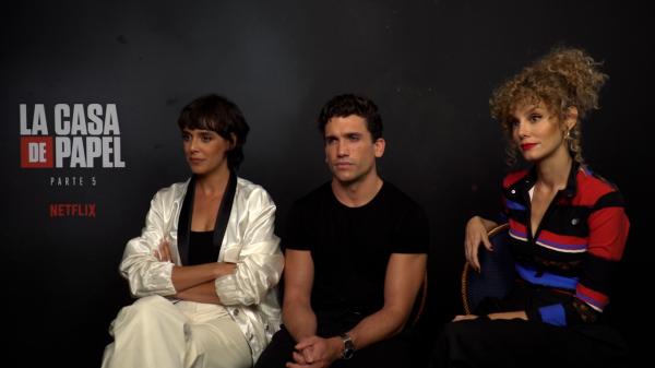 Interviu exclusiv cu actorii Jaime Lorente, Esther Acebo şi Belen Cuesta din Casa de Papel: Acest sezon o să fie peste aşteptările tuturor