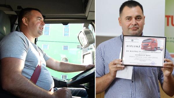 Cum arată o zi din viața șoferului-erou care a evitat o bătrână. Georgian Dinu își reamintește momentul: "Am zis: nu se poate aşa ceva!"