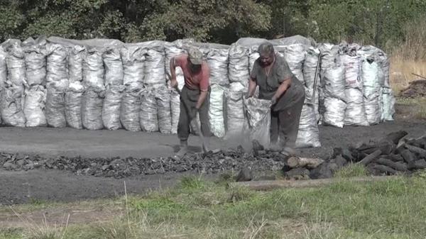 Tabără pentru salvarea meșteșugul de cărbunar, în Lupeni. Cum se face cărbunele în mod tradiţional