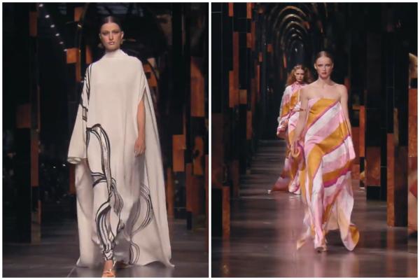Fendi aduce emoţia anilor '70 pe catwalk, la Săptămâna Modei de la Milano