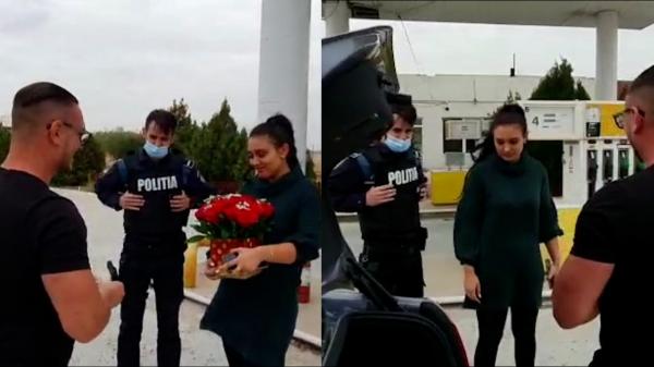 „Șoferul deține obiecte periculoase în mașină”. Cum a reacționat o tânără din Dolj în momentul în care a văzut cum a ales iubitul ei să o ceară în căsătorie