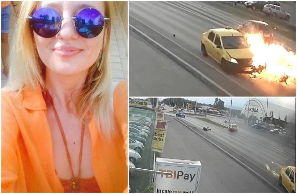 Nouă ani de închisoare pentru şoferiţa din Buzău care lovit intenţionat cu maşina un poliţist, aflat în misiune pe motocicletă