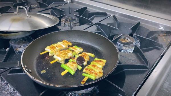 Reţetă de yakitori negima