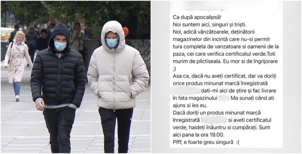 Retailerii scot casele de marcat în stradă şi preiau comenzi la telefon, pentru a nu-şi pierde clienţii nevaccinaţi. Soluţii de criză