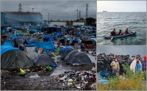 Magazinele Decathlon din nordul Franţei refuză să mai vândă canoe, după ce sute de migranţi le-au folosit să fugă în Anglia - VIDEO