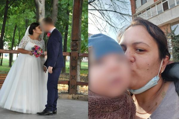 O tânără mamă a murit cu zile în chinuri, soțul ei îi acuză pe medicii. Este al treilea caz suspect la spitalul din Galați