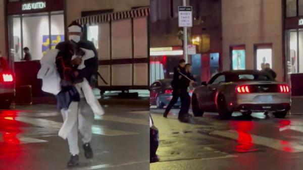 Jaf fulgerător în miezul zilei: 12 hoţi au dat buzna într-un magazin Louis Vuitton din SUA. Au lăsat în urmă doar cioburi şi feţe uluite