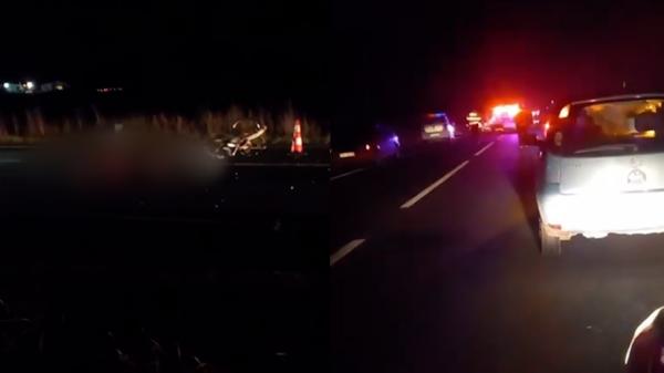 Accident grav la ieșirea din Topolovățu Mare, în Timiș: Un biciclist a murit pe loc după ce a fost lovit de două mașini